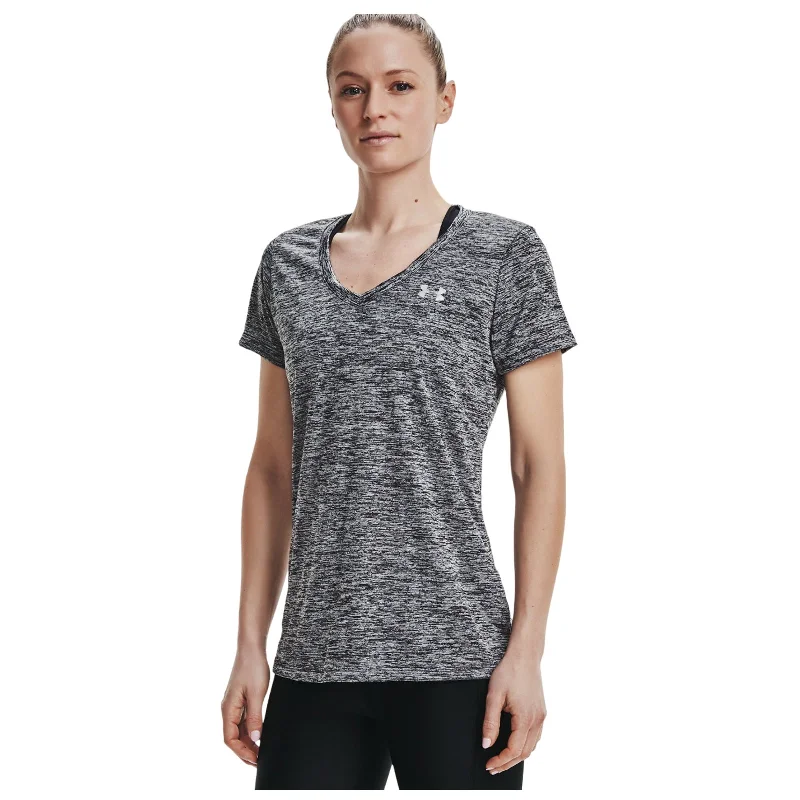 Under Armour Ladies Twist Tech V-Neck T-Shirt