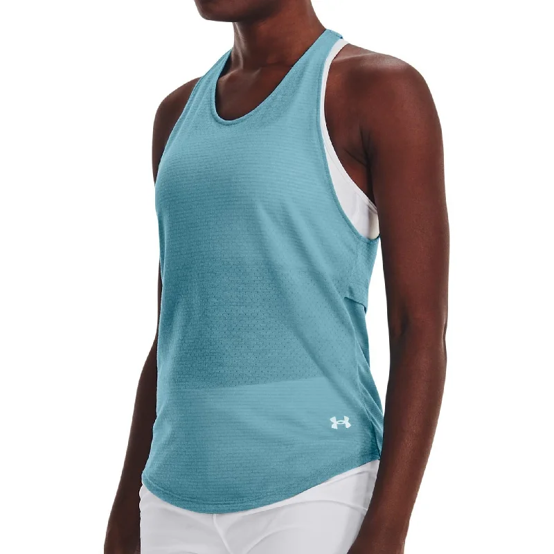 Under Armour Streaker Womens Running Vest Tank Top - Blue