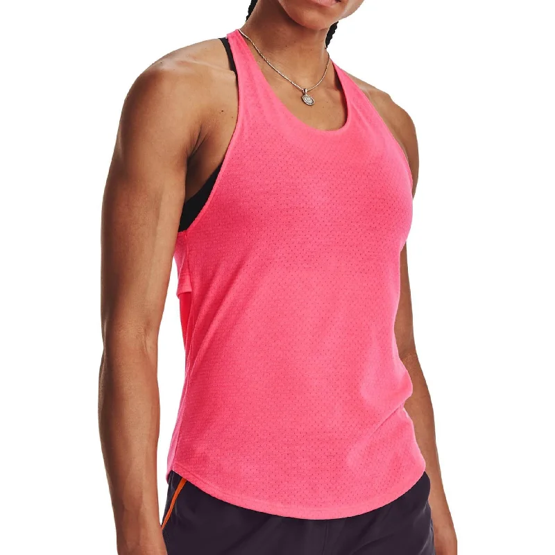 Under Armour Streaker Womens Running Vest Tank Top - Pink