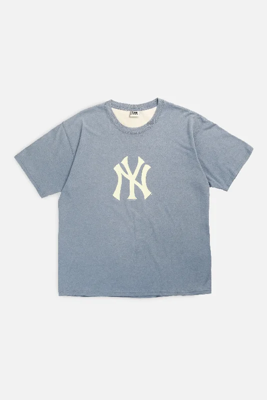 women's t-shirts with pocket -Vintage NY Yankees MLB Tee - XL