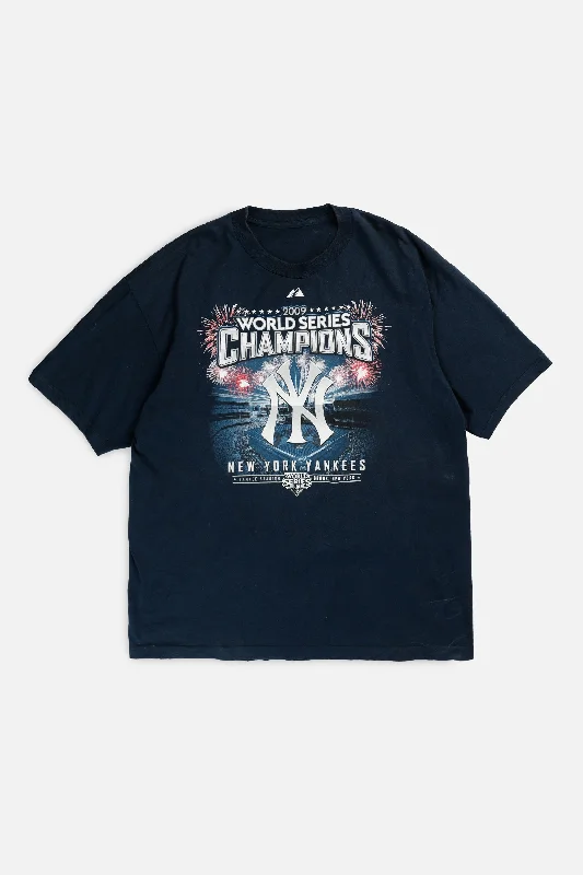 Vintage NY Yankees World Series MLB Tee - L