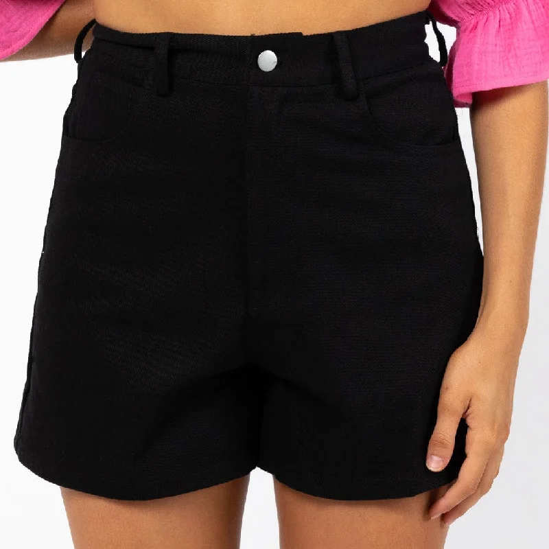 VV9153 Serena Denim Shorts Black