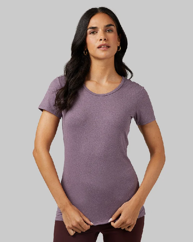 MAUVE CHIFFON HEATHER