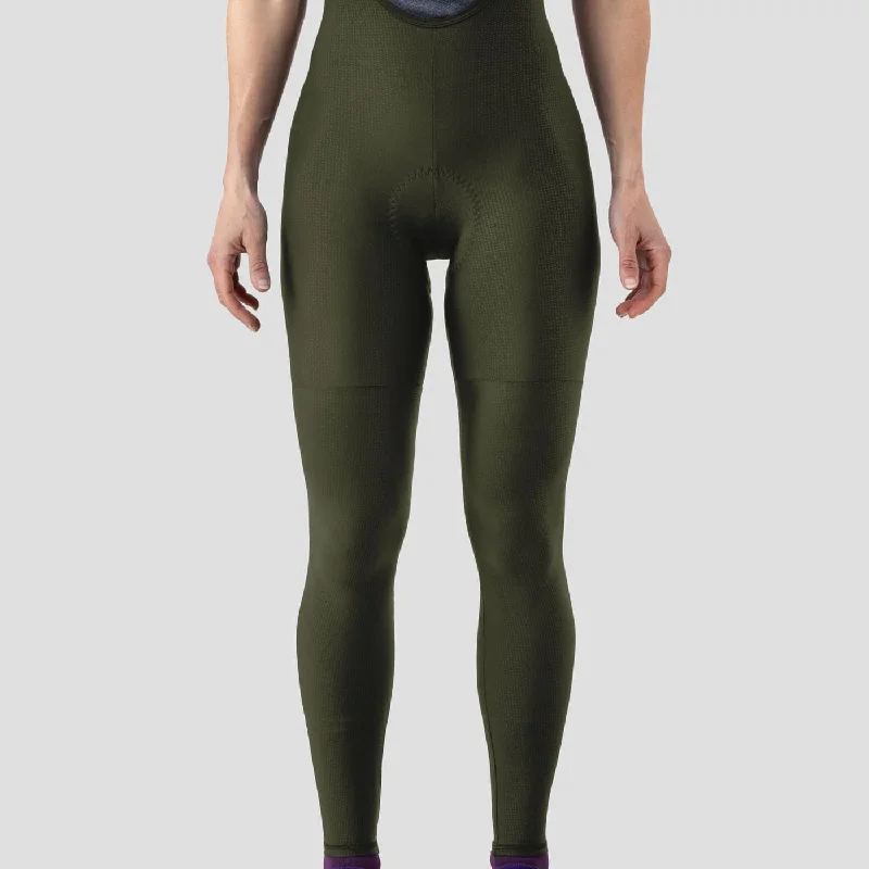 Women's Lightweight Droptail Bib Tight - Olive