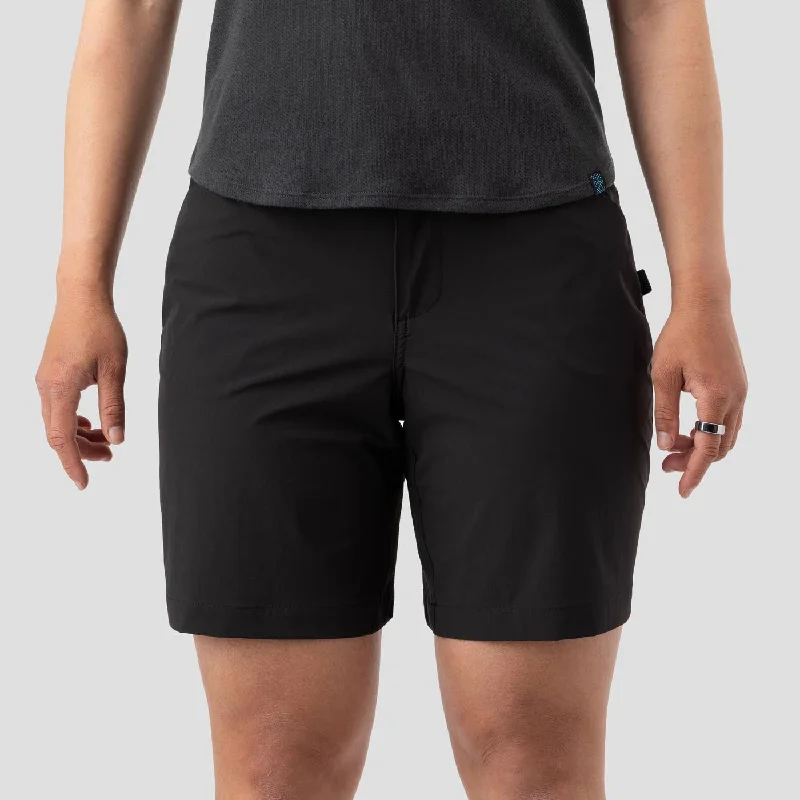 Women's Lightweight Mission Short - Obsidian