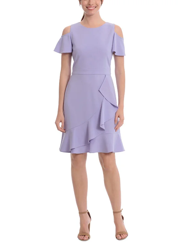 Womens Wedding Guest Above-Knee Fit & Flare Dress