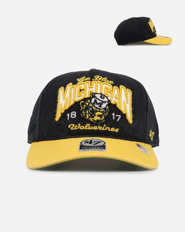 47 Brand Michigan Wolverines 'NCAA Trophy Case' Premium Hitch Snapback Navy