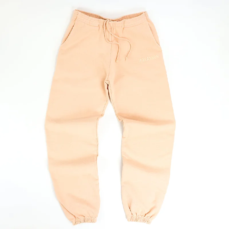 Marathon Leisure Tonal Sweatpants - Coral