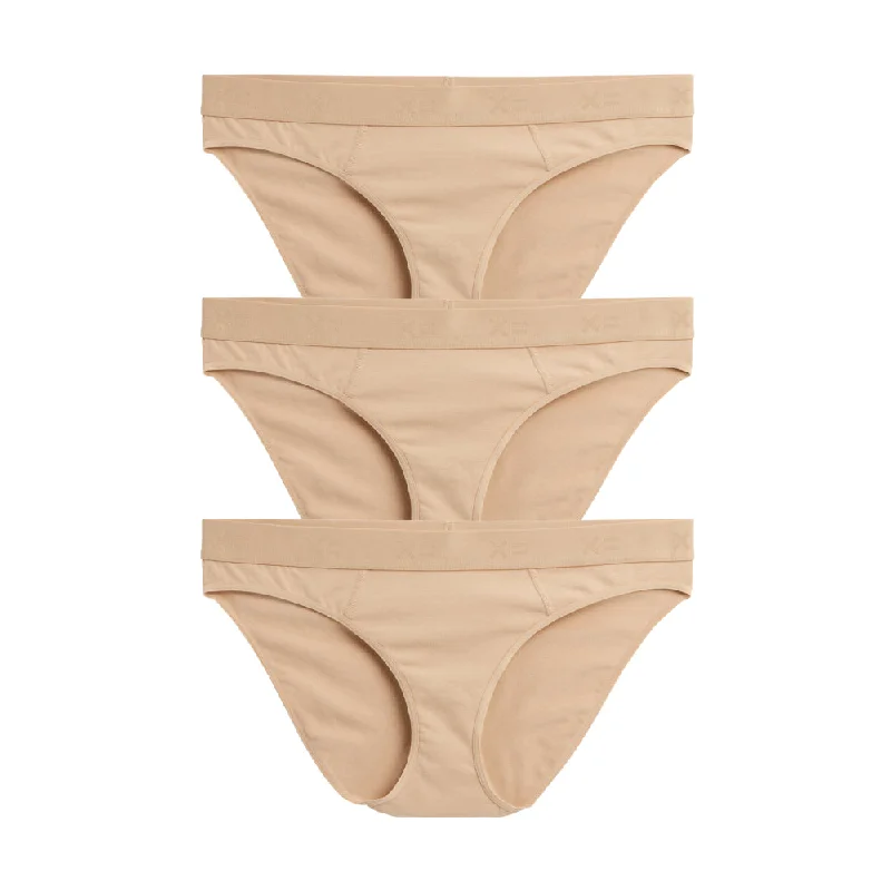 Bikini 3-Pack - Cotton Chai