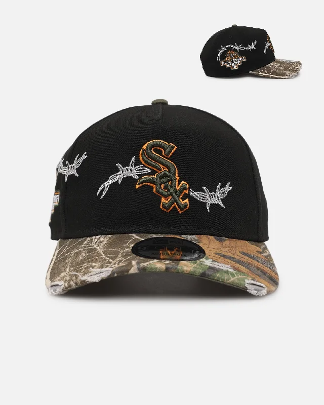 New Era Chicago White Sox 'Realtree Grit 2.0' 9FORTY A-Frame Snapback Black/Green/Orange