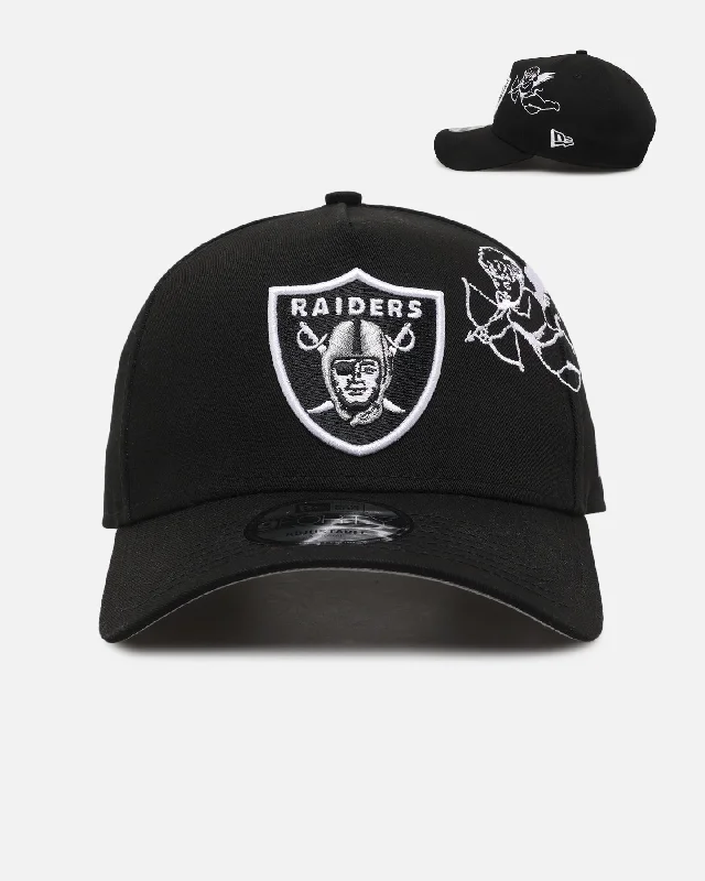 New Era Las Vegas Raiders 'Cherub Official Team Color' 9FORTY A-Frame Snapback Black