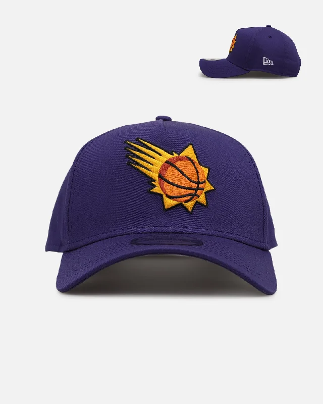 New Era Phoenix Suns 'Upside Down NBA' 9FORTY A-Frame Snapback Purple