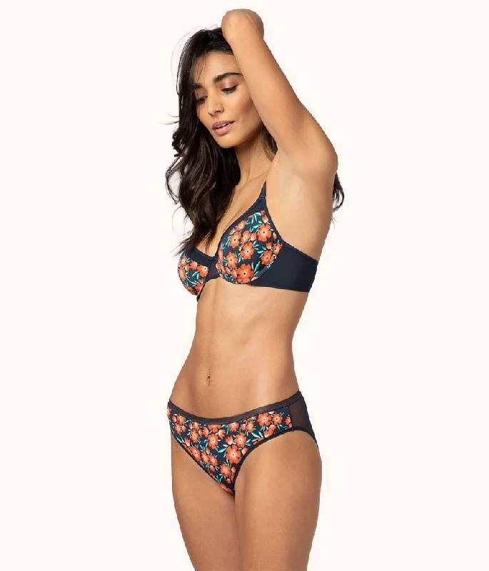 The Mesh Back Bikini: Poppy Floral