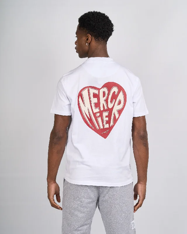 White Mercier Heart Tshirt