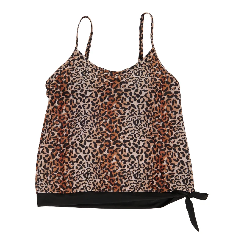 ACX Active Women's Animal Print Tankini Top