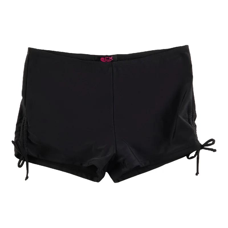 ACX Active Women's Festival Swim Shorts, Black