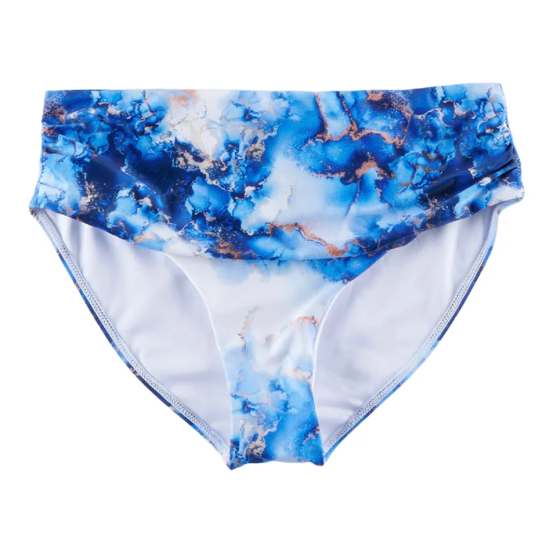 ACX Active Women's Marble High Waisted Bikini Bottoms