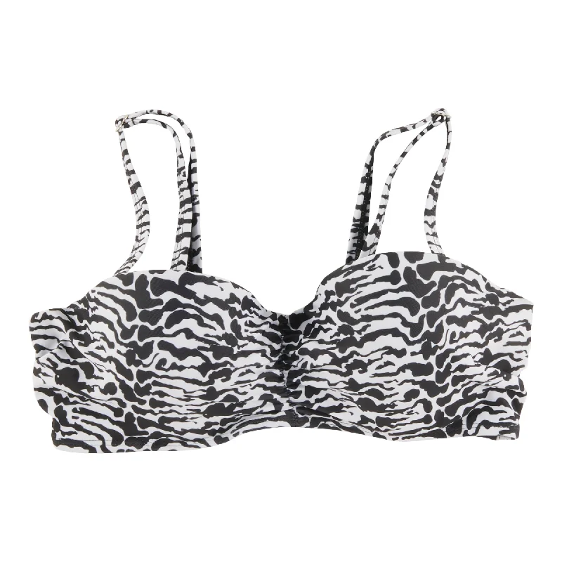 ACX Active Women's Zebra Printed  Bikini Top