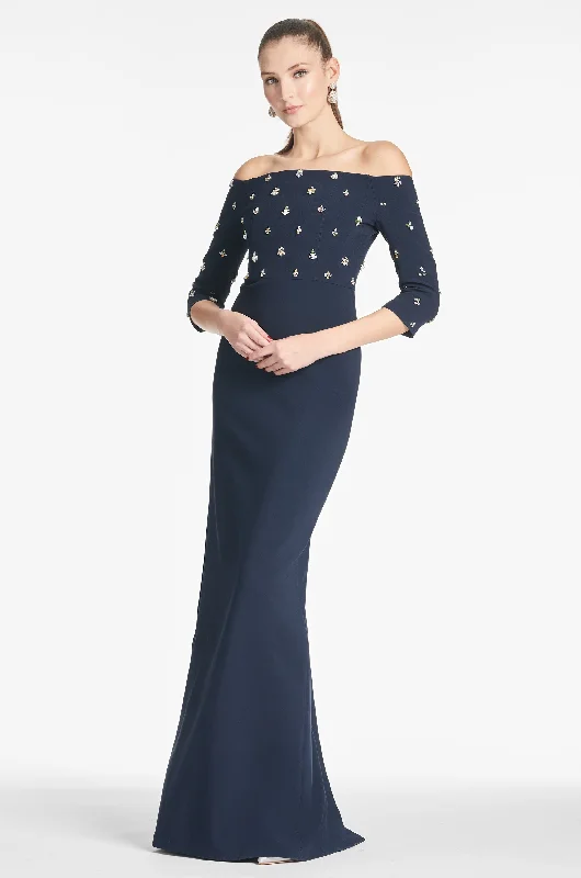 Amarette Gown - Dark Midnight