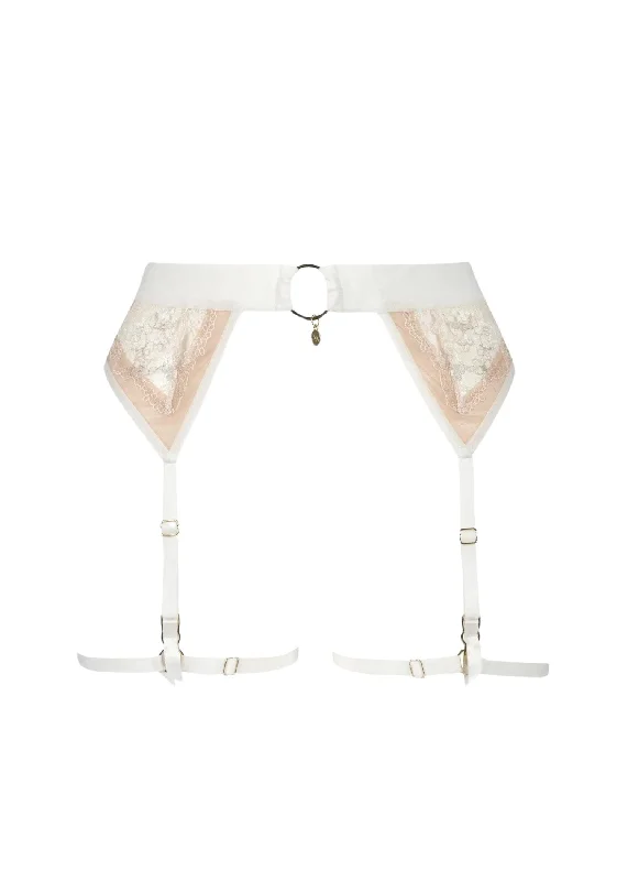 After Midnight Suspender Belt (Pearl)