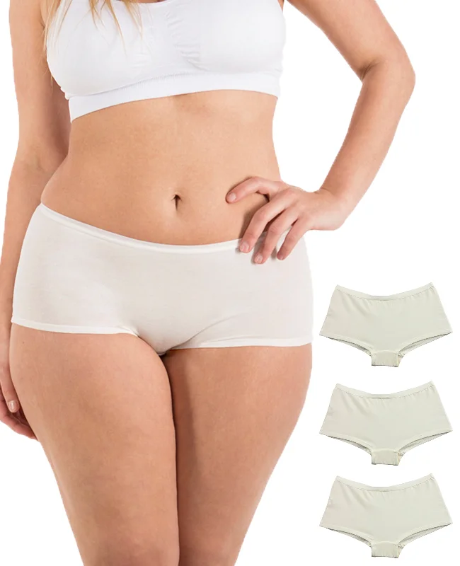 Organic Cotton Brief Panties (3 Pack)