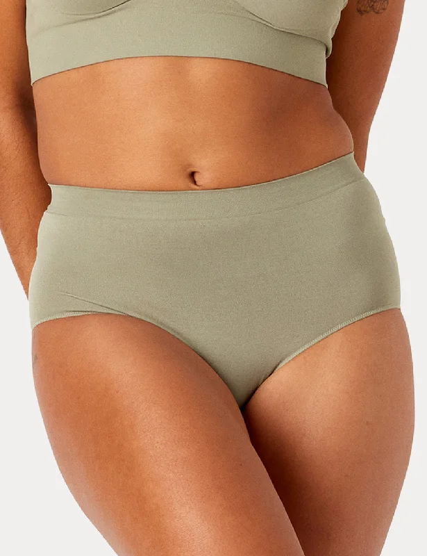 Bare Essentials Full Brief - Pistachio