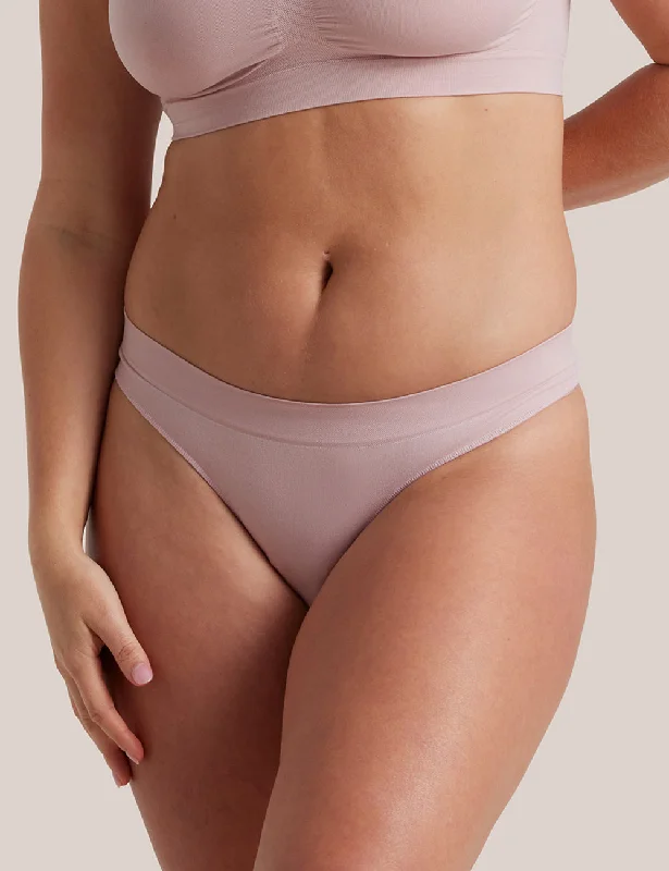 Bare Essentials G-String - Lilac Taupe