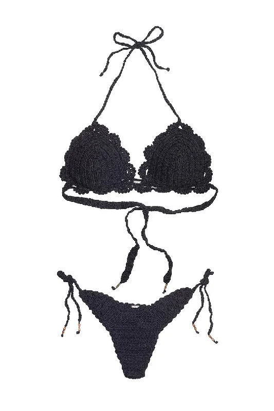 BIKINI SET CARAO COCONUT - BLACK