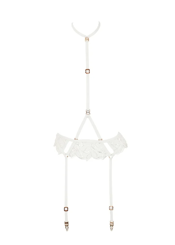 Isadora Suspender Harness (White)