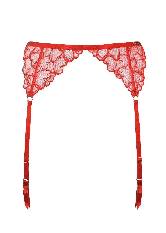 Valentina Suspender (Red)