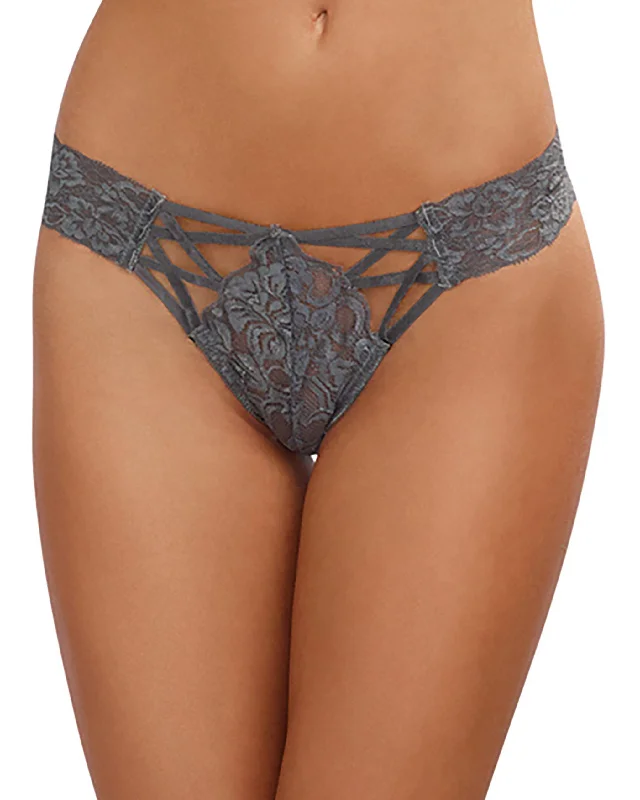 Dreamgirl Criss-Cross Lace Panty