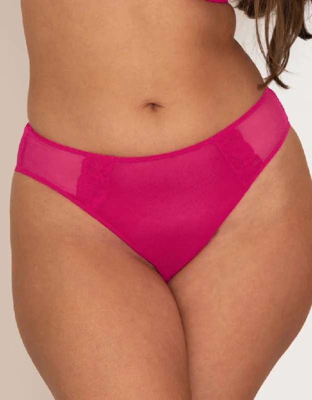 Curvy Kate Eye Spy Brazilian Brief Hot Pink