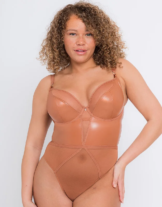 Curvy Kate Lucky Star Plunge Body Tan