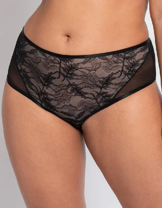 Curvy Kate Victory Allure Short Black/Blush