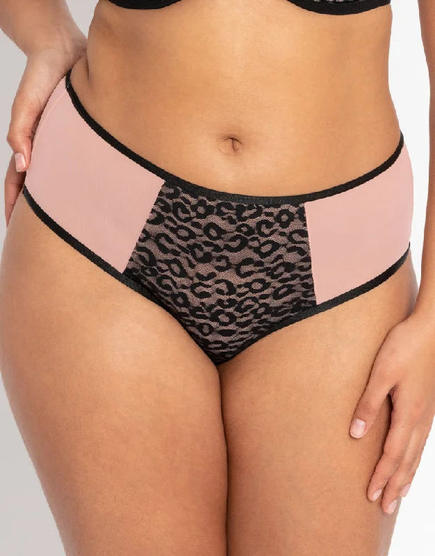 Curvy Kate Victory Wild Short Black/Blush