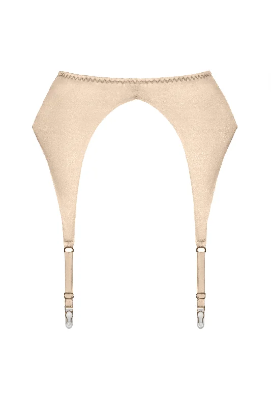 Cymothoe Beige garter belt