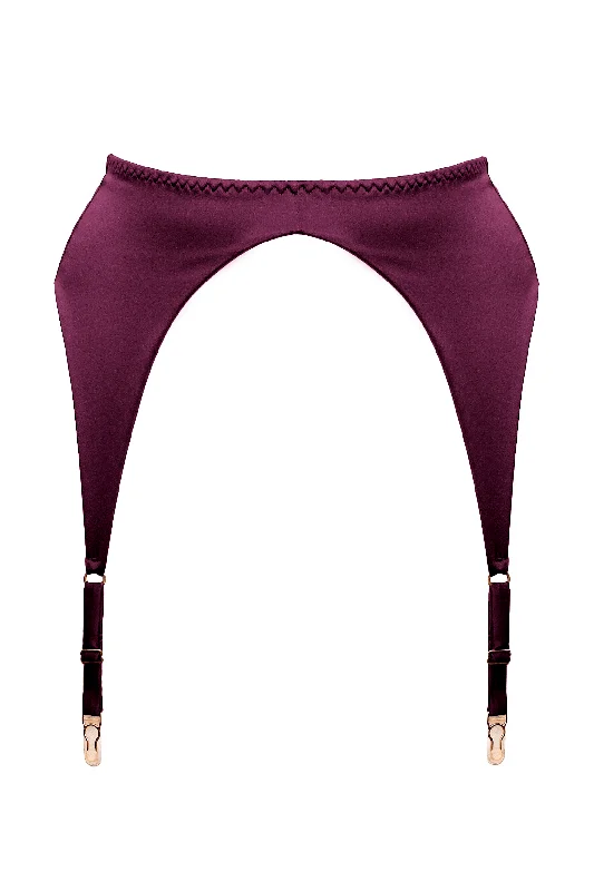 Cymothoe Plum garter belt