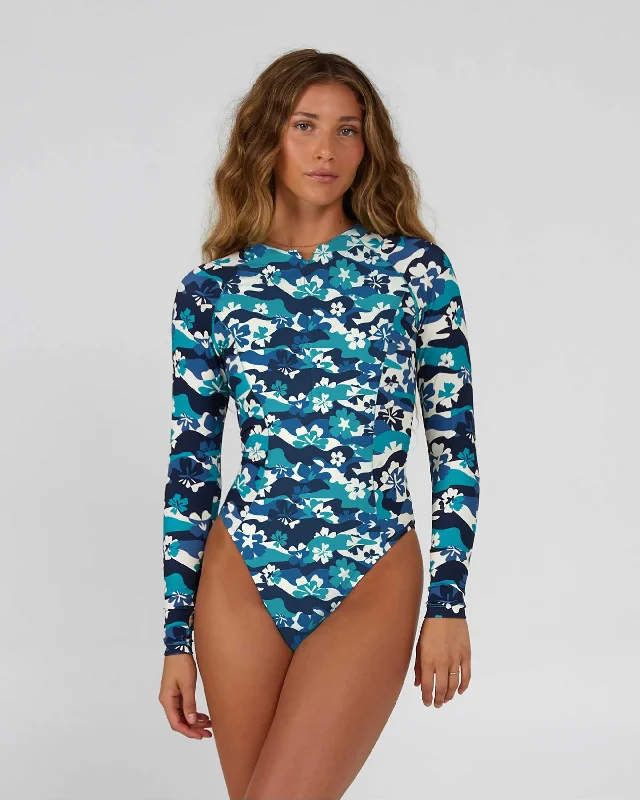 Deep Sea One Piece Rashguard - Sea Green