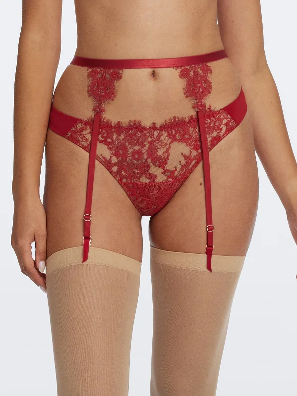 Entice Lace Garter Belt