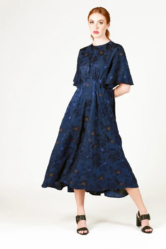 Fabia Dress - Navy