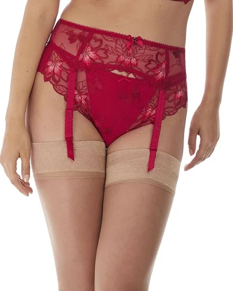 Fantasie Leona Garter Belt 2689 Red