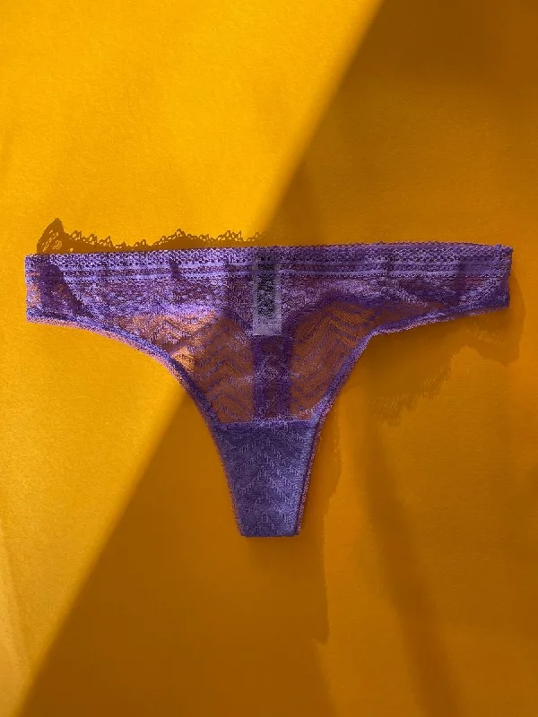 Huit: Eclatante Thong - Violet