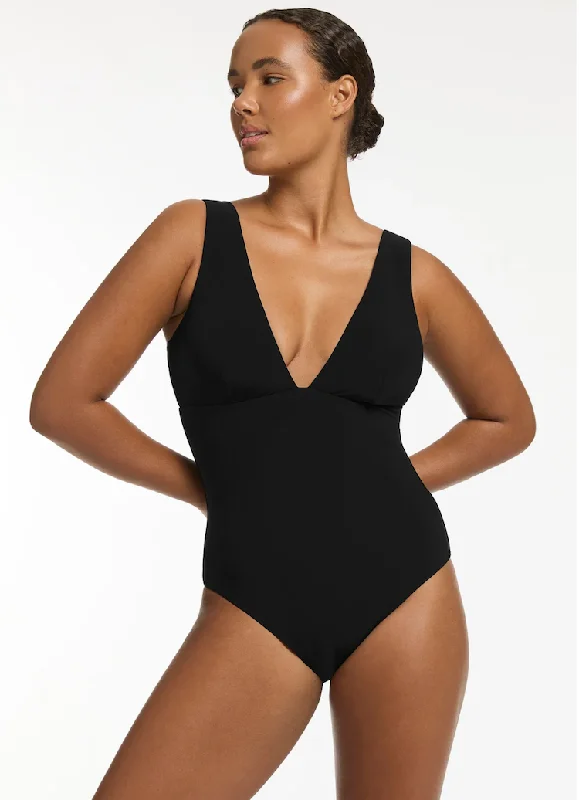 JETS PLUNGE 1 PIECE J10799 - BLACK