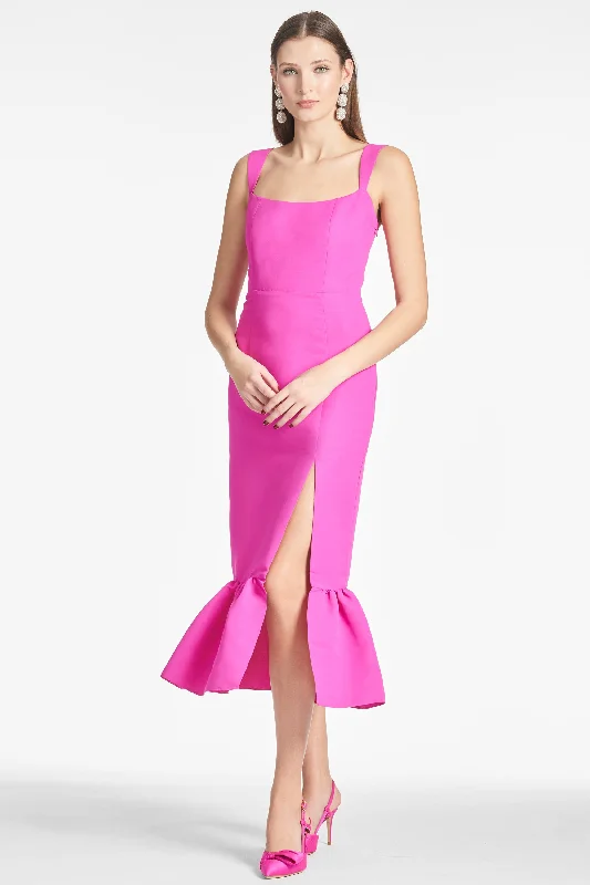 Laura Dress - Cerise