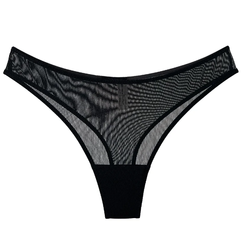 Love and Swans Basic Mesh Thong