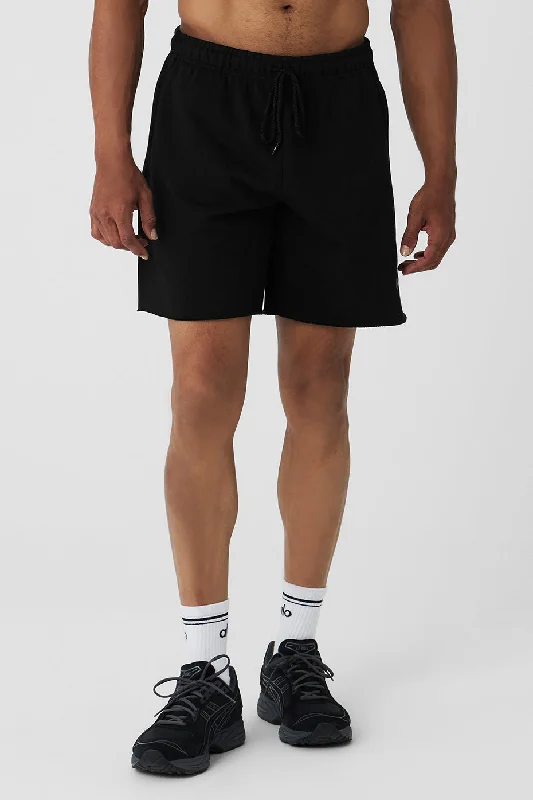 Sports Club Palms Chill Short - Black/Dark Grey