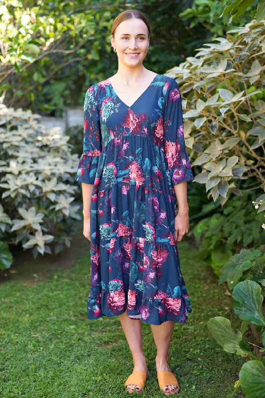 Magic Dress - Garden Burst Teal | SALE