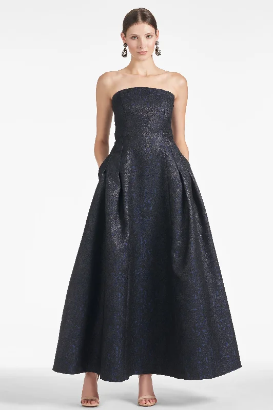 Margaux Gown - Black/Midnight