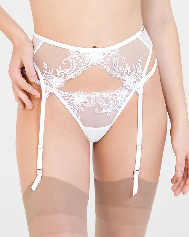 Marseille Suspender White