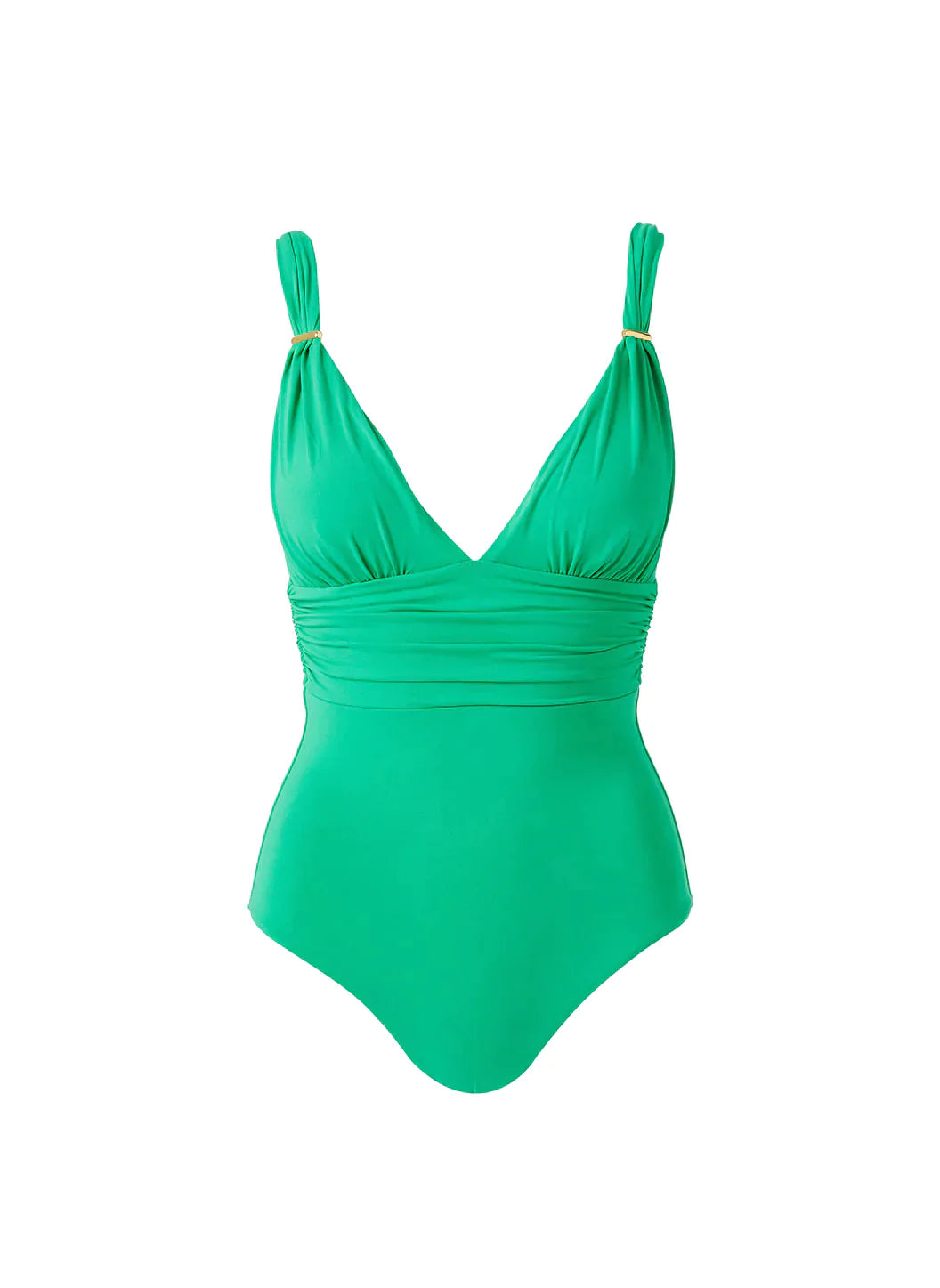 MELISSA ODABASH PANAERA GREEN SWIMSUIT